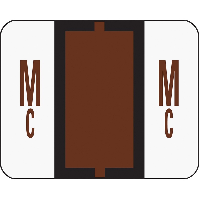 Smead BCCR Bar-Style Color-Coded Labels – SMD67097