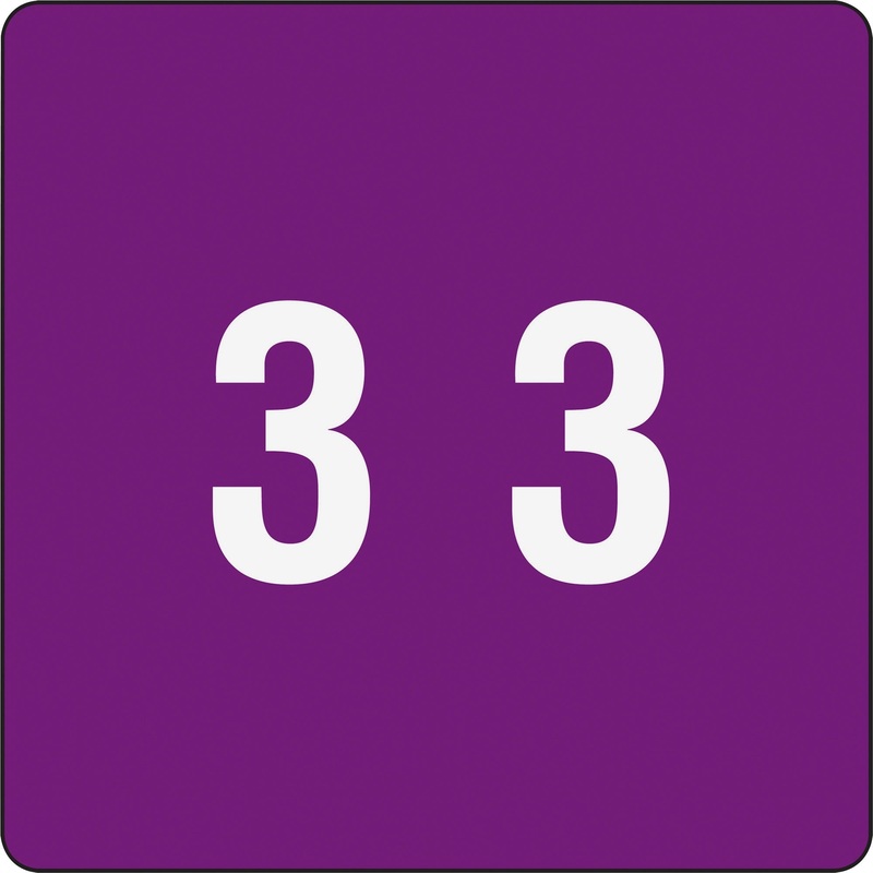 Smead DCC Color-Coded Numeric Labels – SMD67423