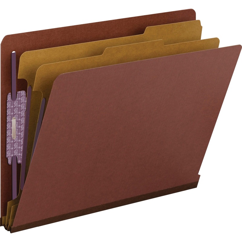 Smead Letter Recycled Classification Folder – SMD26860
