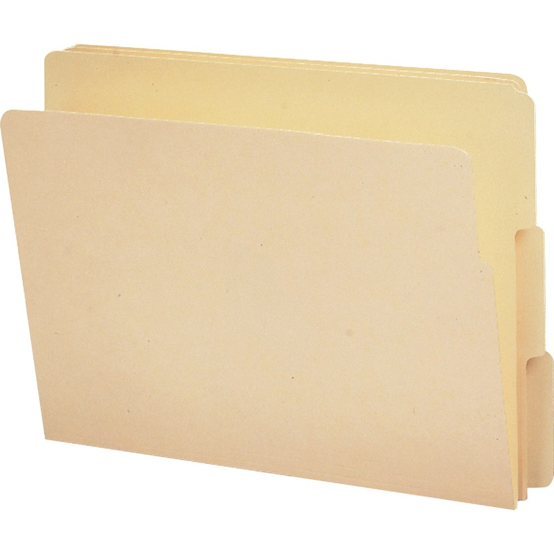 Smead Shelf-Master 1/3 Tab Cut Letter Recycled End Tab File Folder – SMD24134