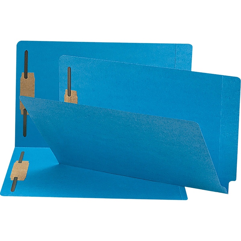 Smead Shelf-Master Straight Tab Cut Legal Recycled Fastener Folder – SMD28040