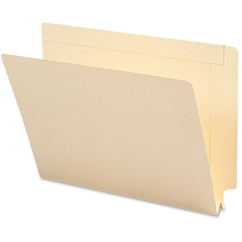 Smead Straight Tab Cut Letter Recycled End Tab File Folder – SMD24275