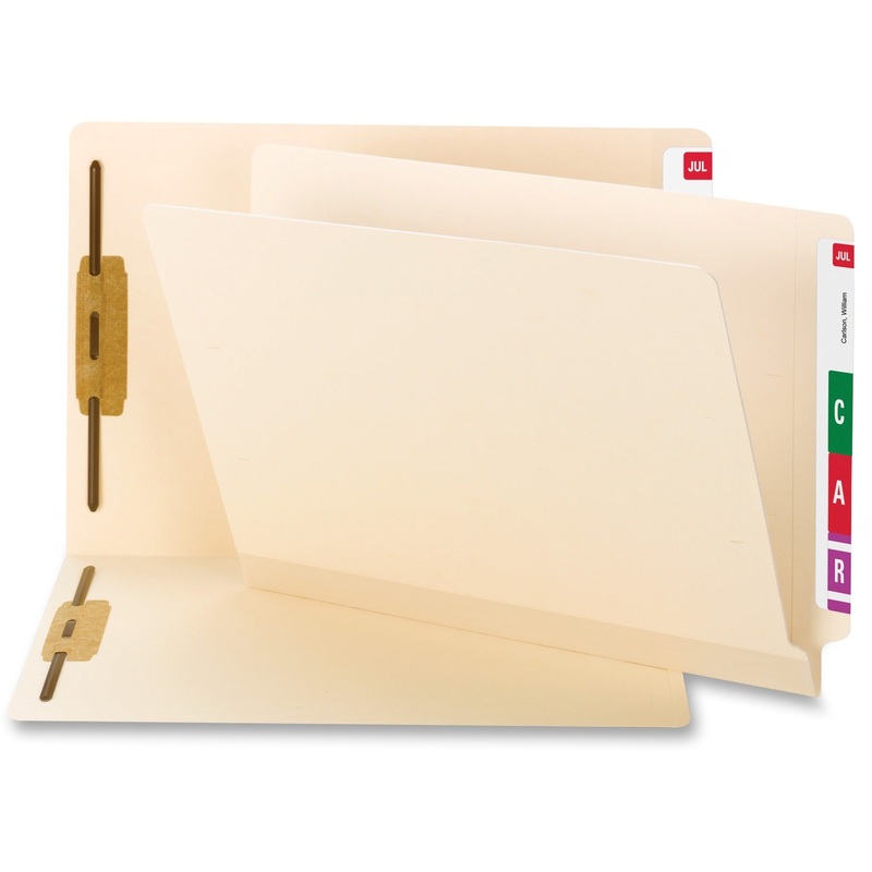 Smead TUFF Straight Tab Cut Letter Recycled End Tab File Folder – SMD34105