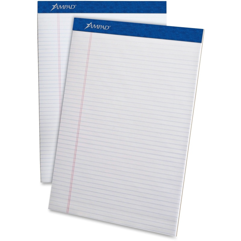 Ampad Perforated Ruled Pads – Letter – TOP20322
