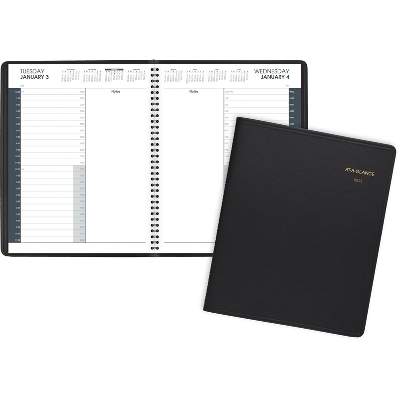 At-A-Glance 24 Hour Daily Appointment Book – AAG7021405