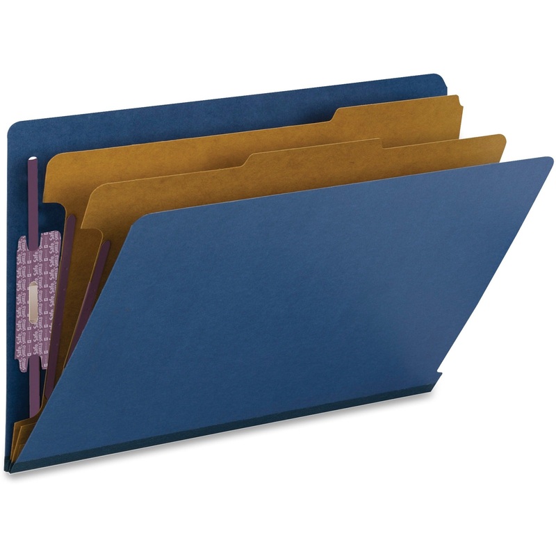 Smead 1/3 Tab Cut Legal Recycled Classification Folder – SMD29784