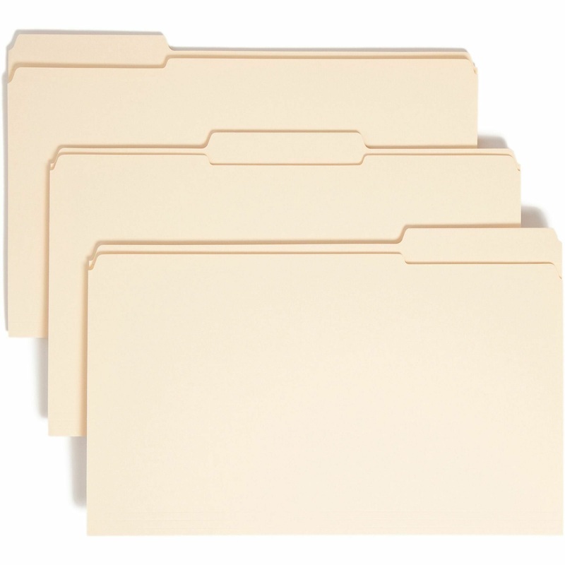Smead 1/3 Tab Cut Legal Recycled Top Tab File Folder – SMD15334
