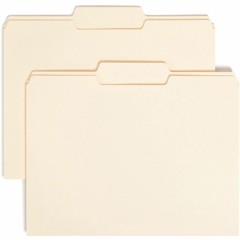Smead 1/3 Tab Cut Letter Recycled Top Tab File Folder – SMD10332