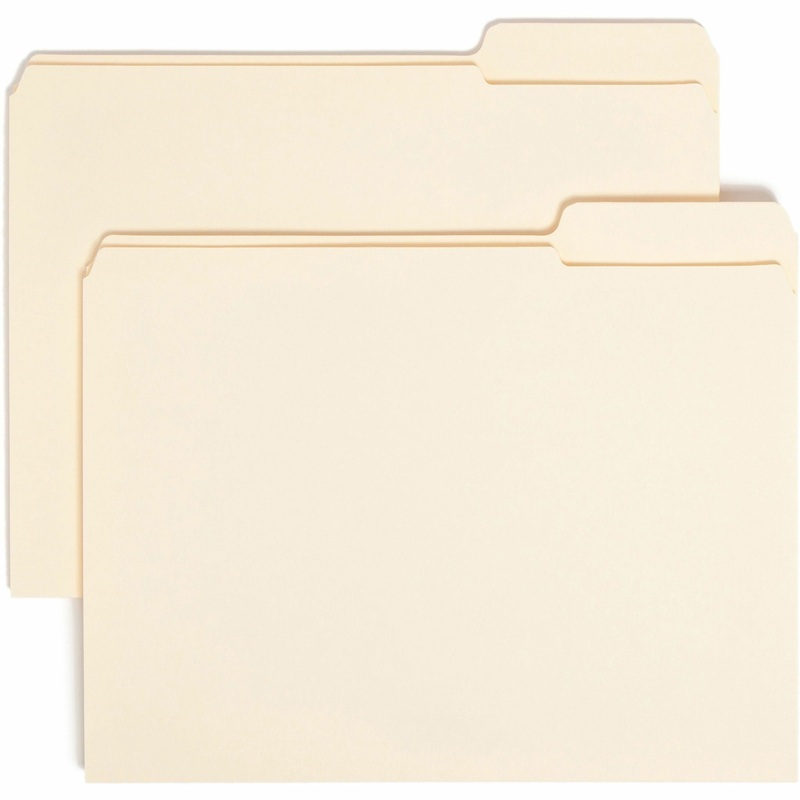 Smead 1/3 Tab Cut Letter Recycled Top Tab File Folder – SMD10337