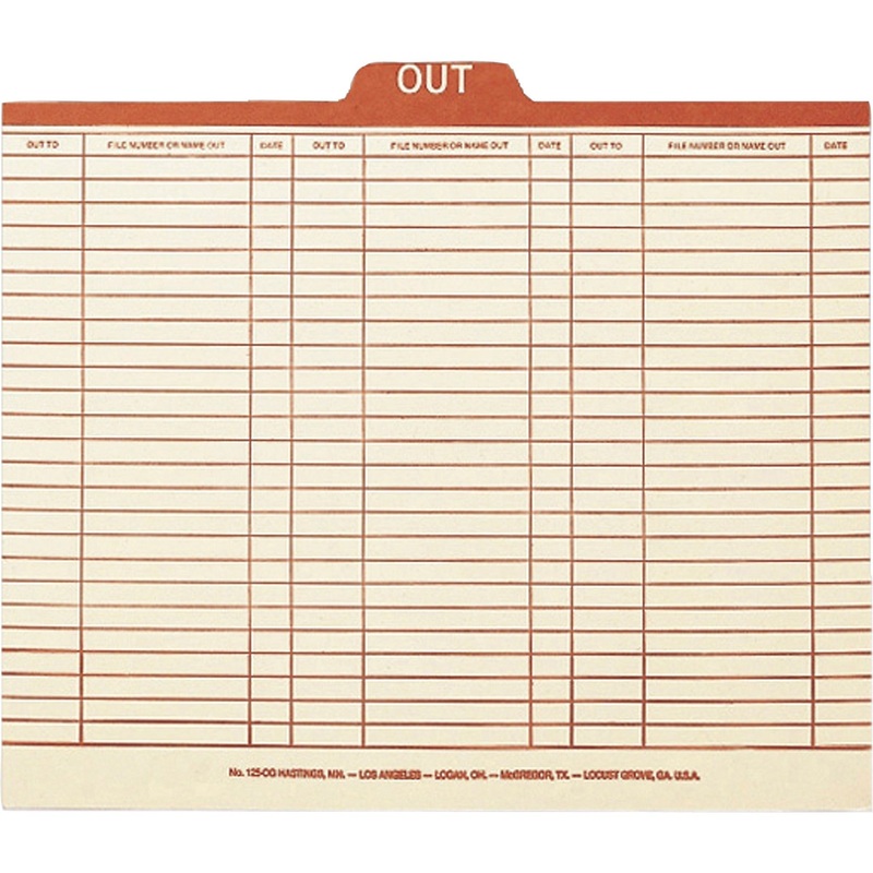 Smead 1/5 Tab Cut Letter Recycled Top Tab File Folder – SMD51910