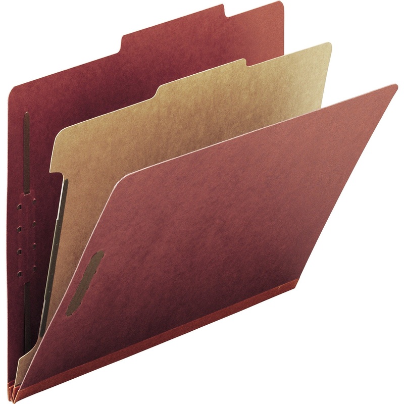 Smead 2/5 Tab Cut Letter Recycled Classification Folder – SMD13724