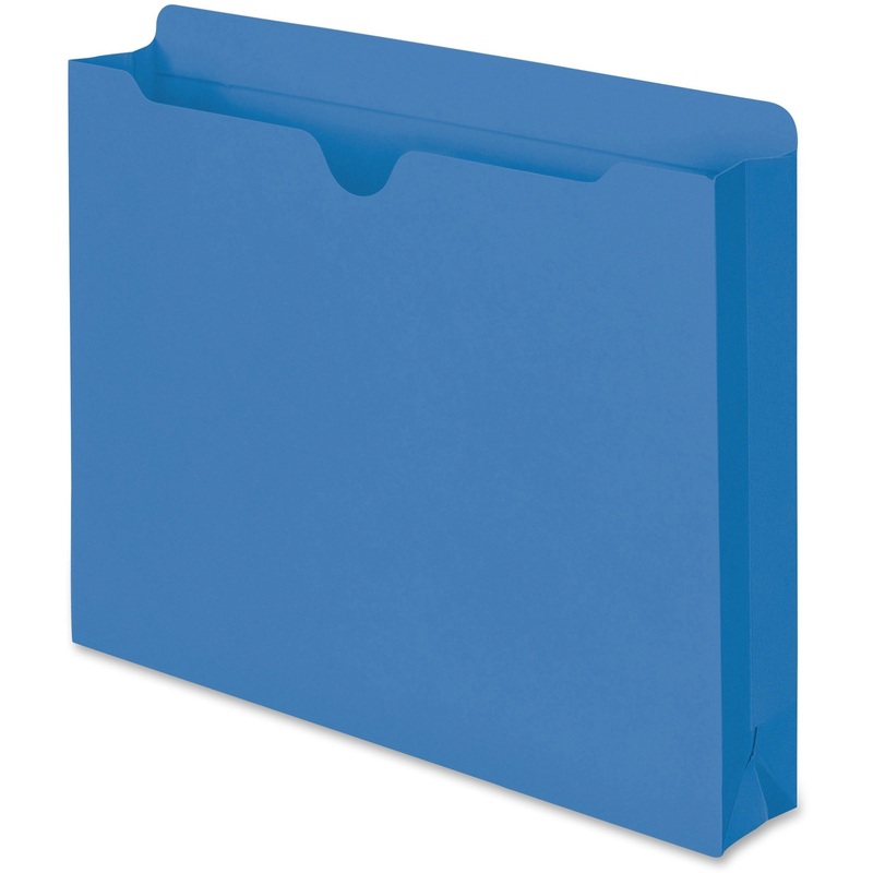Smead Colored Straight Tab Cut Letter Recycled File Jacket – SMD75562