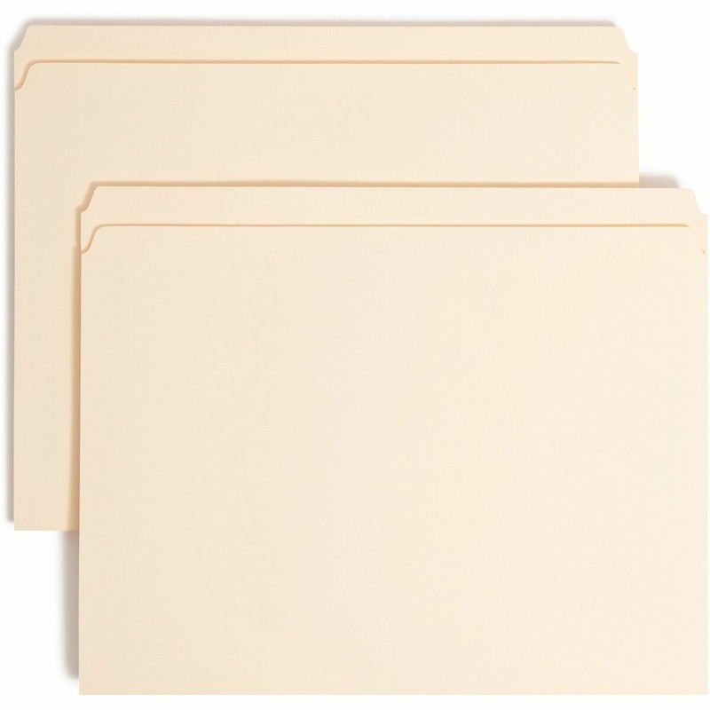 Smead Straight Tab Cut Letter Recycled Fastener Folder – SMD14510