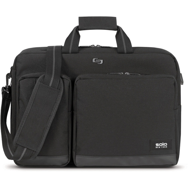 Solo Duane Carrying Case (Briefcase) for 15.6 Notebook – Black – USLUBN3104