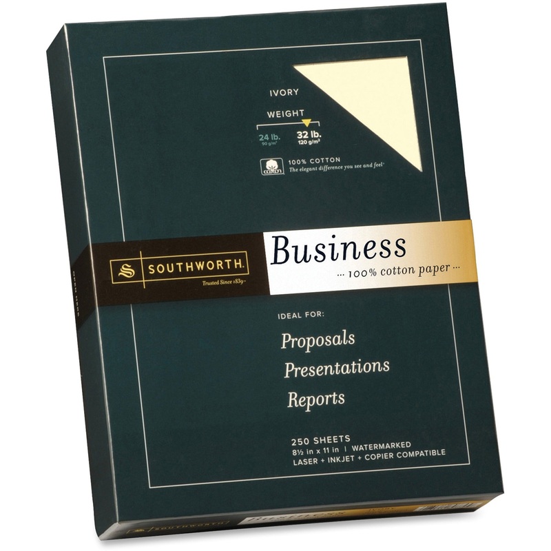 Southworth 100% Cotton Business Paper – SOUJD18IC