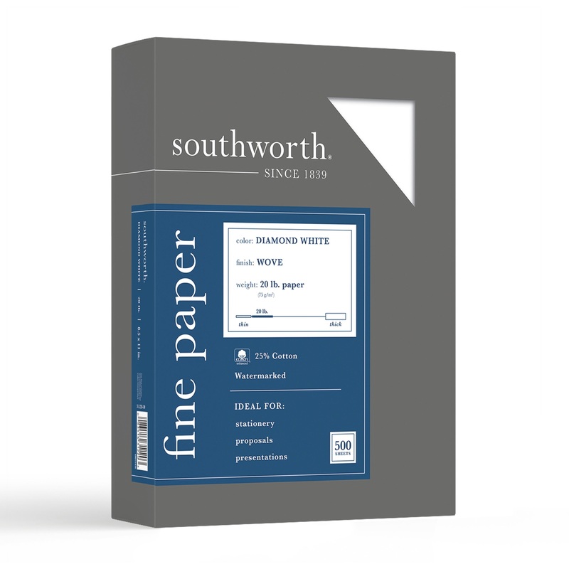 Southworth Diamond White Business Paper – SOU3122010
