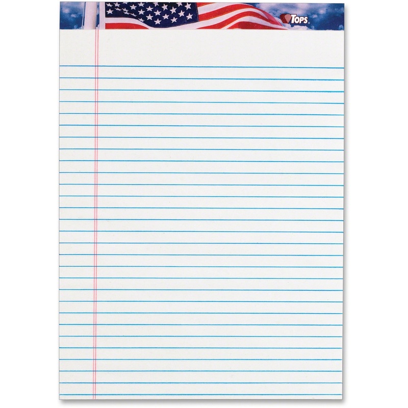 TOPS American Pride Legal Rule Writing Pad – TOP75140