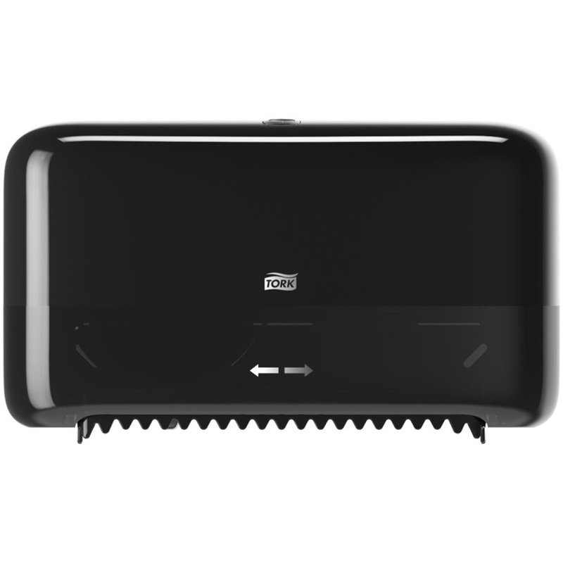 Tork Twin Bath Tissue Roll Dispenser Black T7 – TRK473208