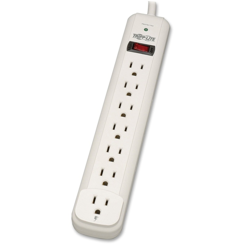 Tripp Lite Surge Protector Power Strip 120V 7 Outlet 25′ Cord 1080 Joule – TRPTLP725