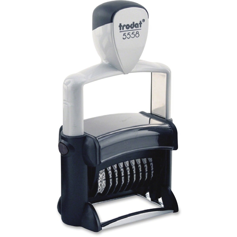 Trodat 8-Digit Self-Inking Number Stamp – USST5558