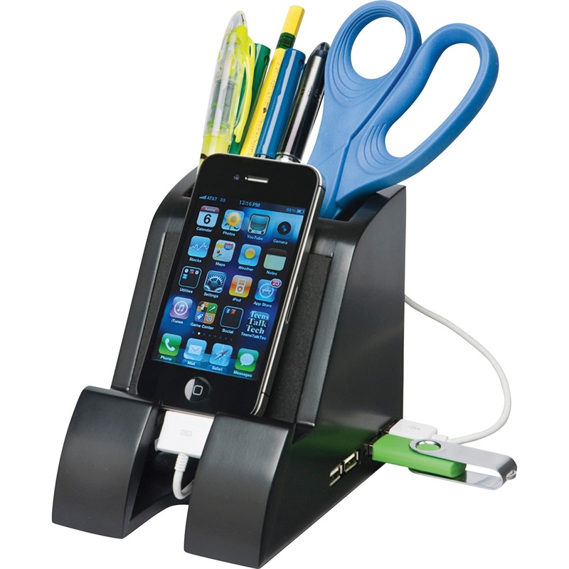 Victor Smart Charge USB Hub Pencil Cup – VCTPH600