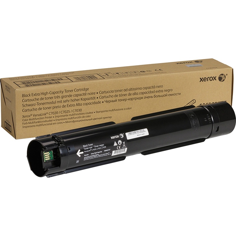 Xerox Original High Yield Laser Toner Cartridge – Black – 1 Each – XER106R03737