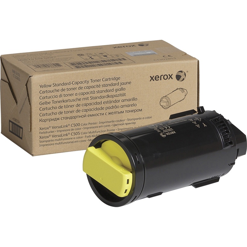 Xerox Original Standard Yield Laser Toner Cartridge – Yellow – 1 Each – XER106R03861