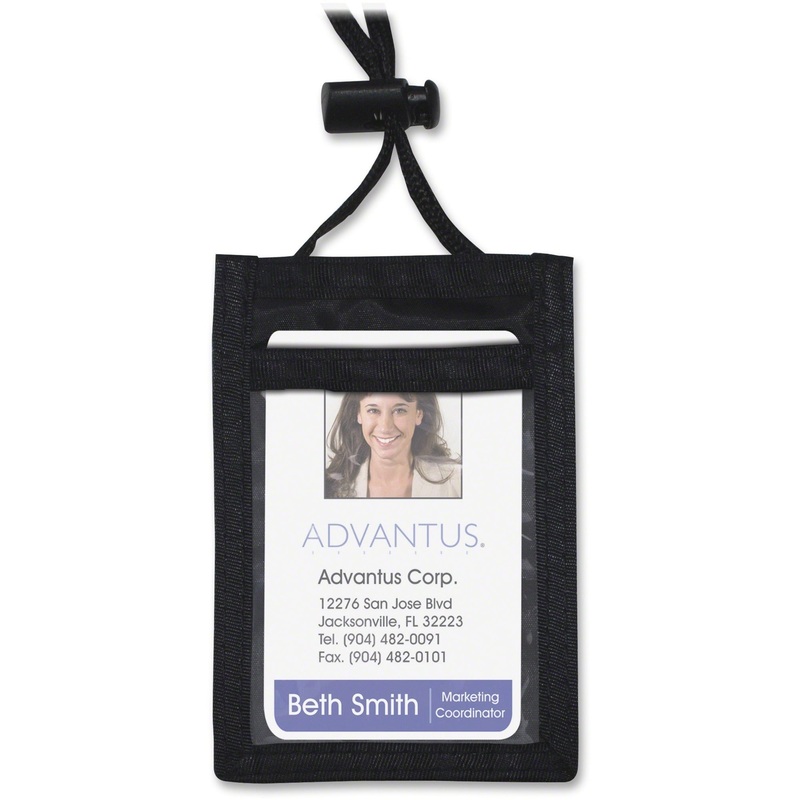 Advantus Vertical ID/Convention Neck Pouch – AVT75453
