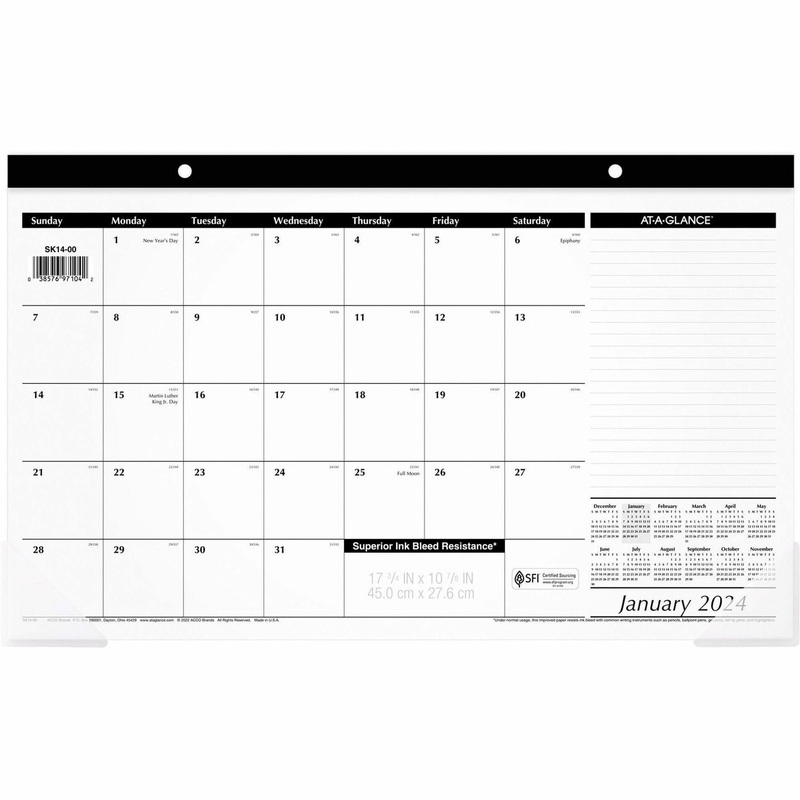 At-A-Glance Compact Monthly Desk Pad – AAGSK1400