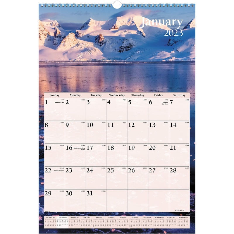 At-A-Glance Scenic Wall Calendar – AAGDMW20128