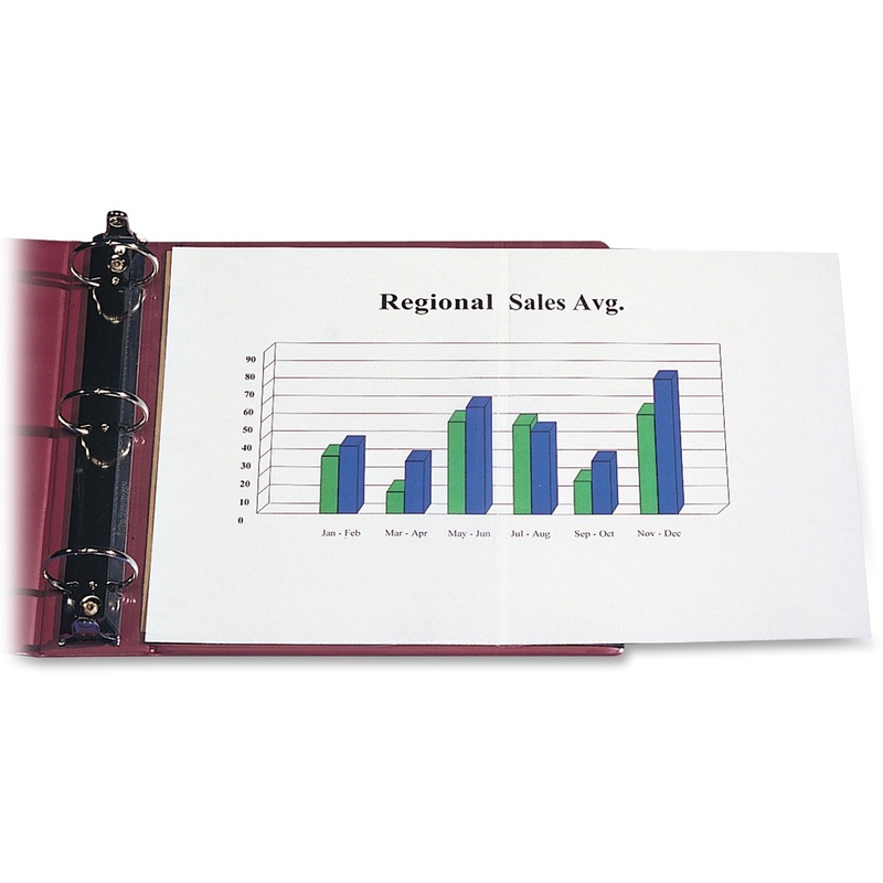 C-Line Panoramic Fold-Out Heavyweight Poly Sheet Protectors – CLI62237