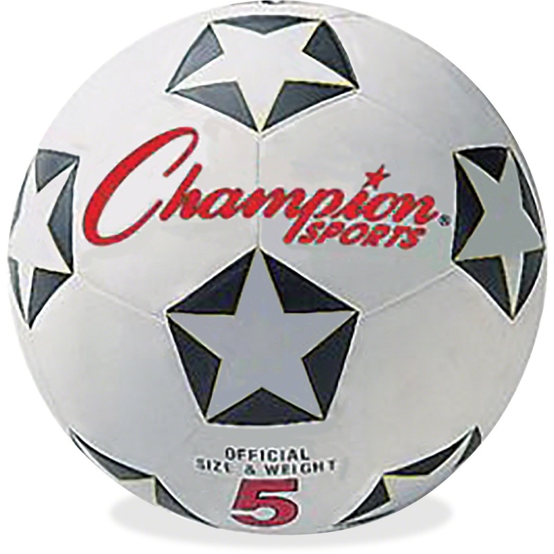 Champion Sports Rubber Soccer Ball Size 5 – CSISRB5