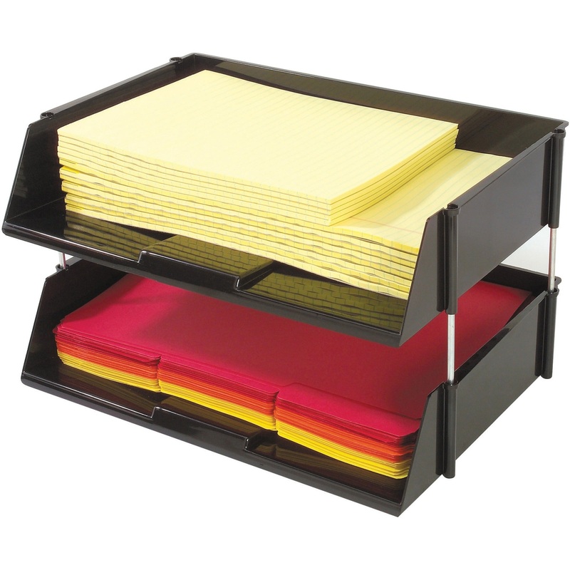 Deflecto Industrial Tray Side-Load Stacking Tray – DEF582704