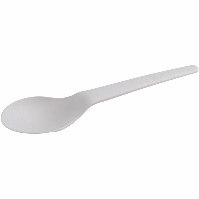Eco-Products 6 Plantware High-heat Spoons – ECOEPS013