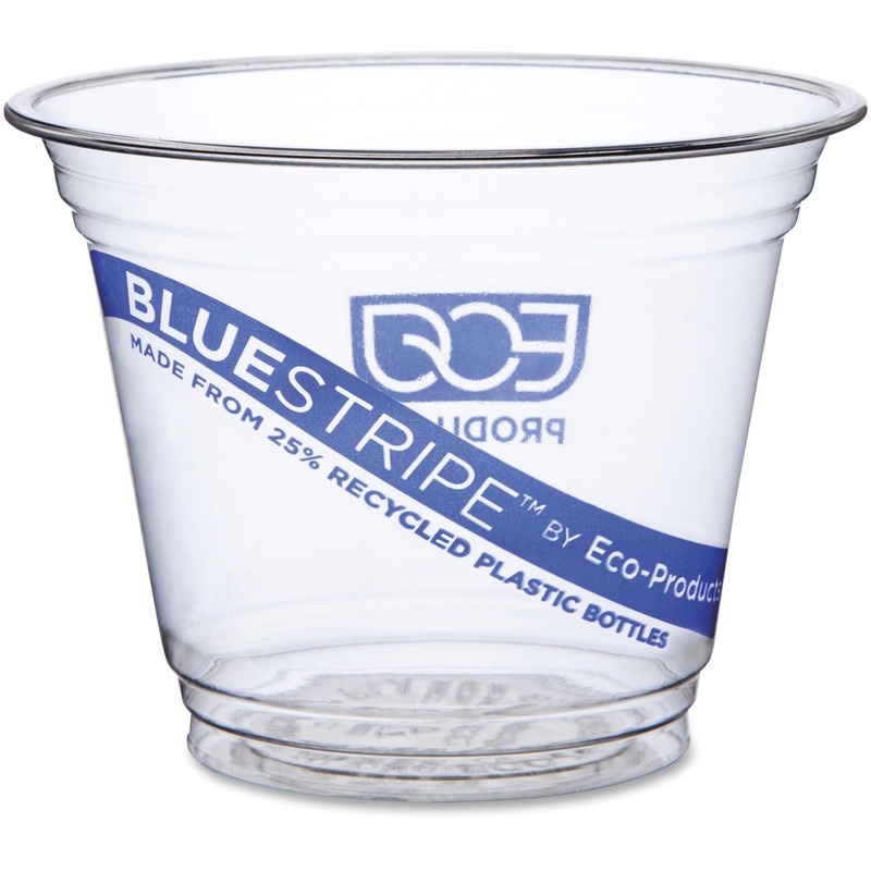 Eco-Products BlueStripe Cold Cups – ECOEPCR9