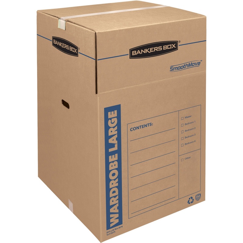 Fellowes SmoothMove Wardrobe Box, Large – FEL7711001
