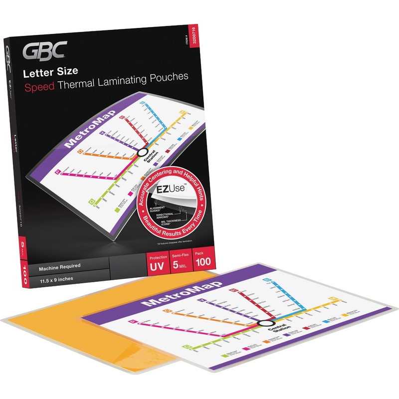GBC Fusion EZUse Laminating Pouches – GBC3200716