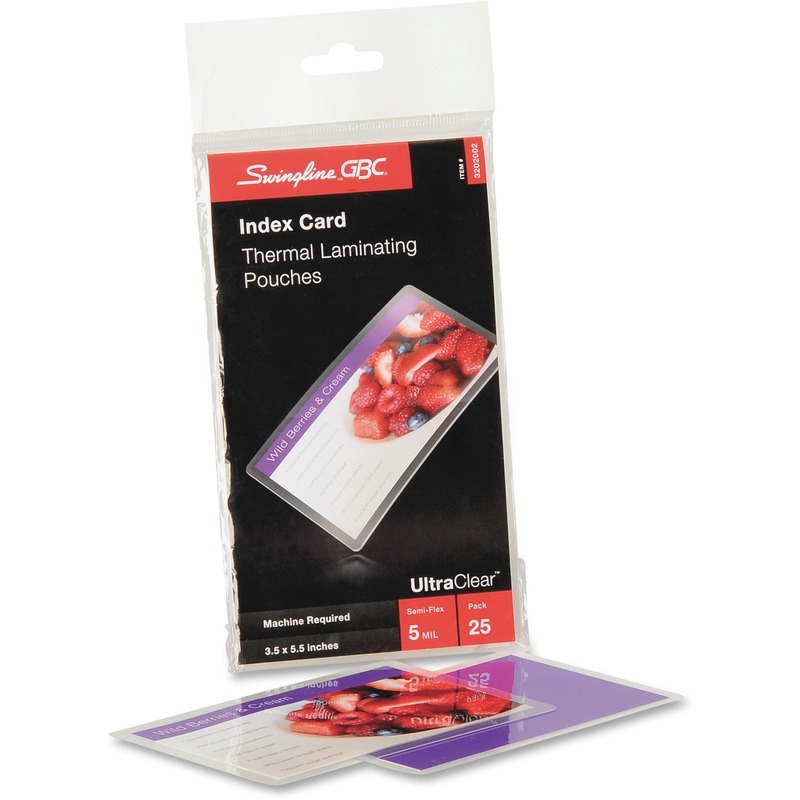 GBC UltraClear Thermal Laminating Pouches – GBC3202002
