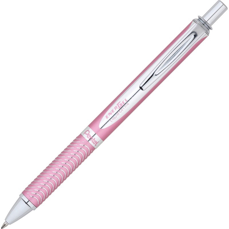 Pentel EnerGel Alloy Retractable Gel Pens – PENBL407PA