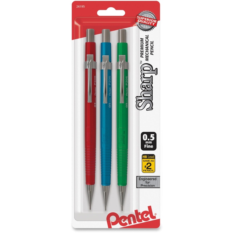 Pentel Sharp Premium Mechanical Pencils – PENP205MBP3M1