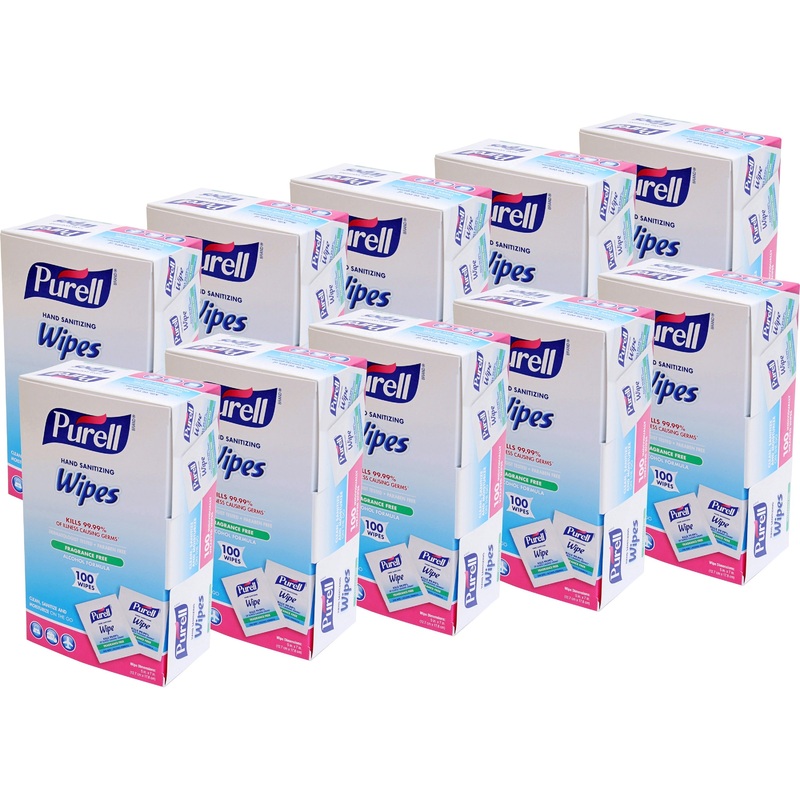 PURELL On-the-go Sanitizing Hand Wipes – GOJ902210CT