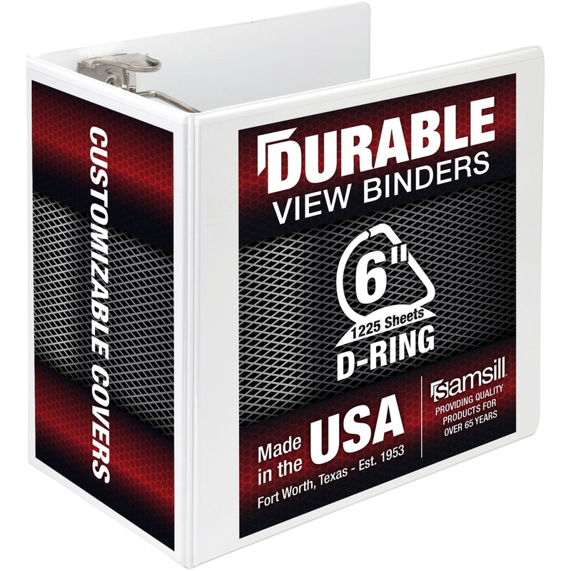 Samsill Durable View Binder – SAM16427