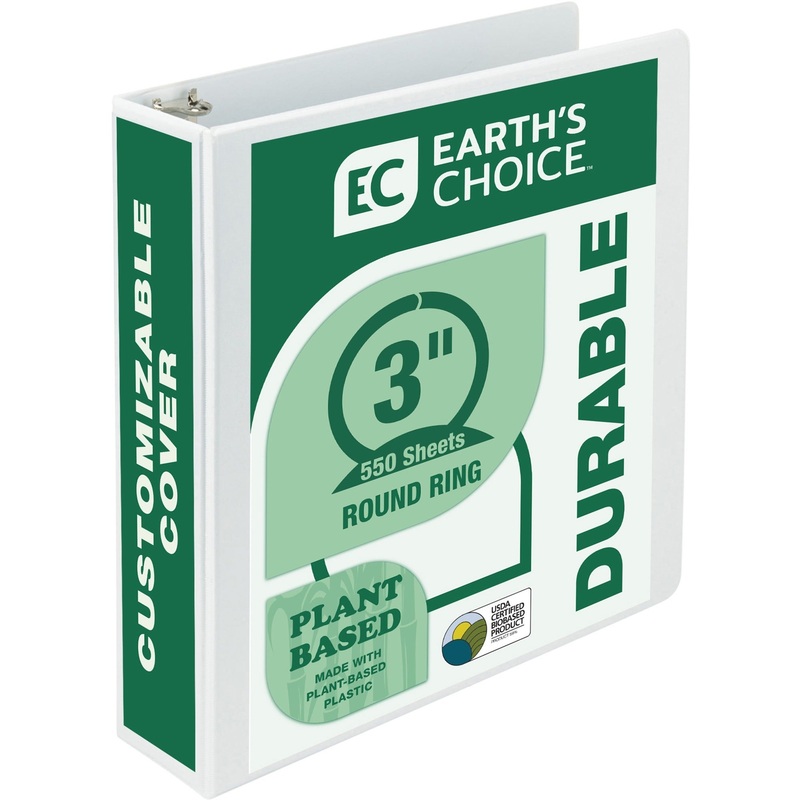 Samsill Earth’s Choice Plant-based Durable View Binder – SAM18987