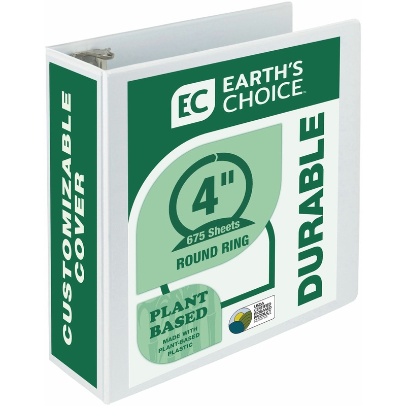 Samsill Earth’s Choice Plant-based Durable View Binder – SAM18997
