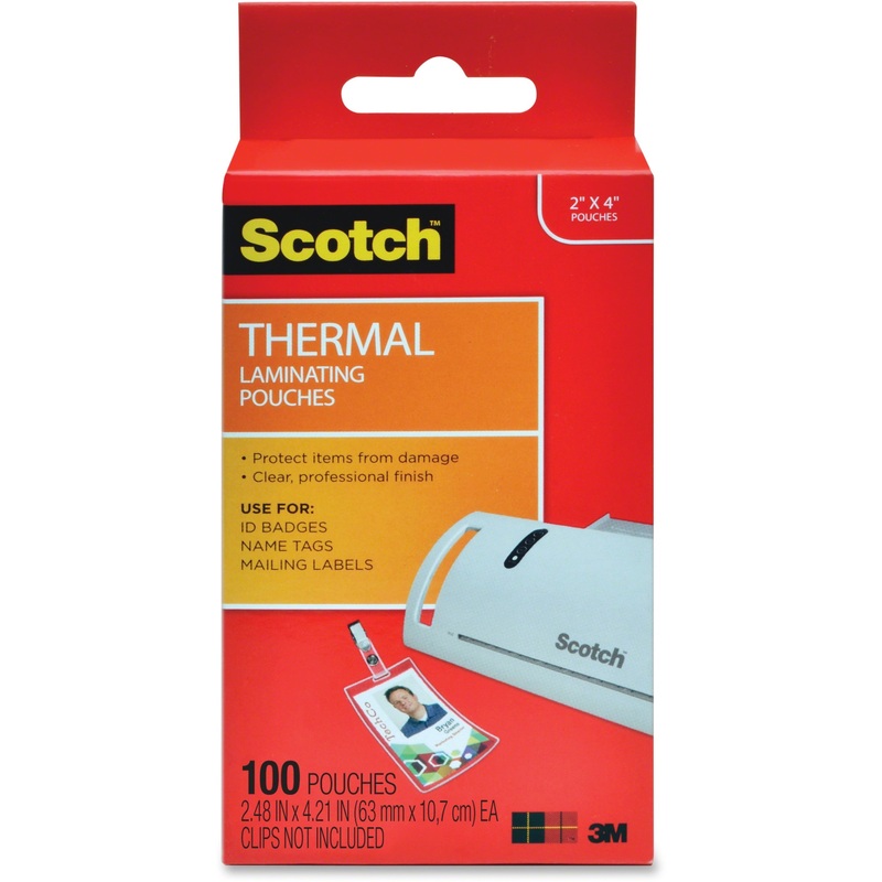 Scotch Thermal Laminating Pouches – MMMTP5852100