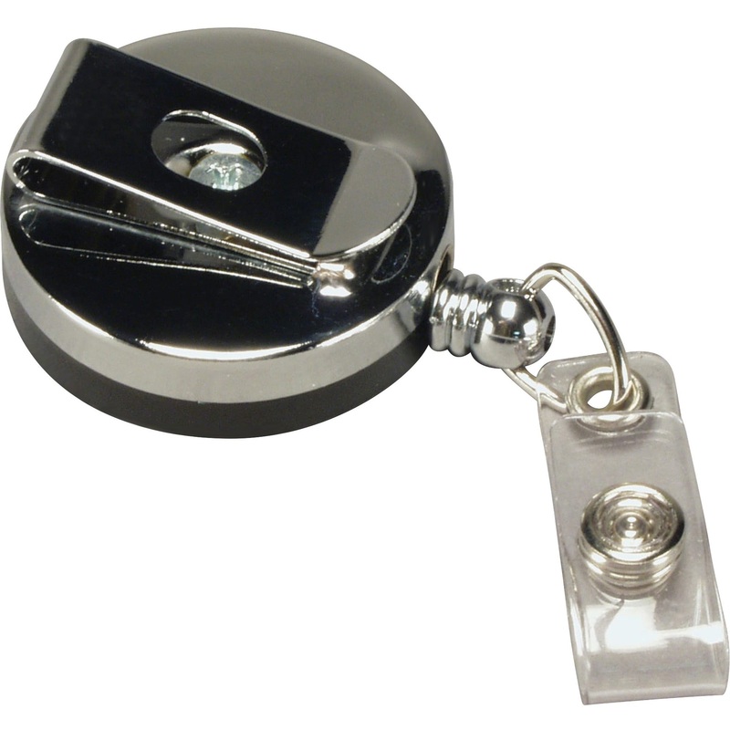 SICURIX Heavy-Duty ID Card Reel with Belt Clip – BAU68814