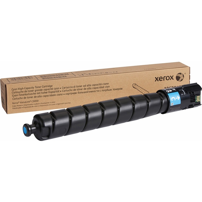 Xerox Original High Yield Laser Toner Cartridge – Cyan – 1 Each – XER106R04046