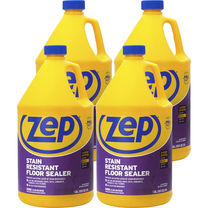 Zep Stain-Resistant Floor Sealer – ZPEZUFSLR128CT