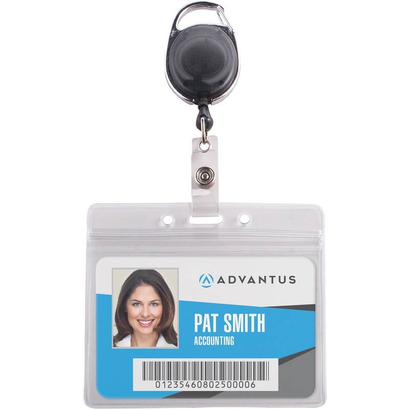 Advantus Badge Reel Holder Combo Pack – AVT91130