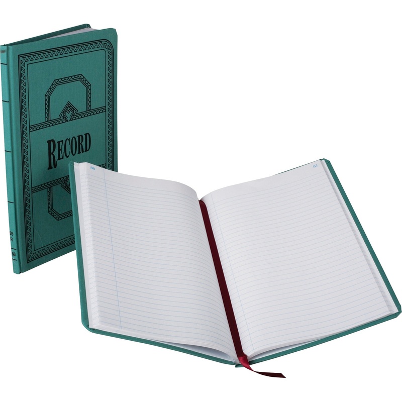 Boorum & Pease Boorum 66 Series Blue Canvas Record Books – BOR66150R
